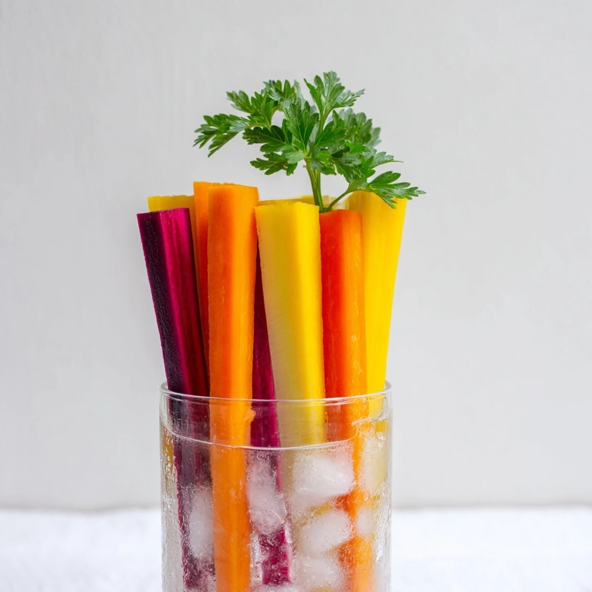 Rainbow Carrot Sticks Glasses