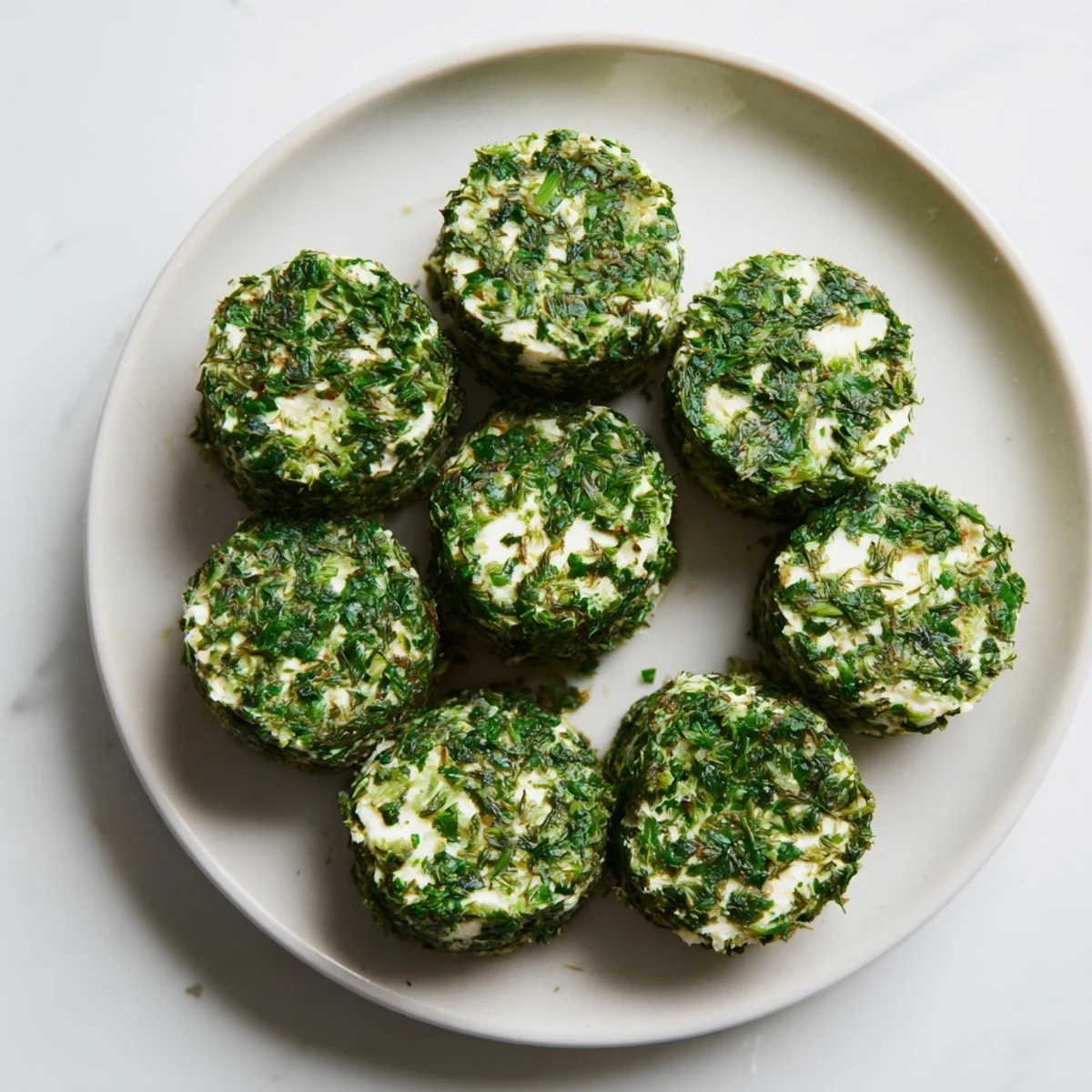 A cheese platter showcases charming, herb-covered Mossy Stones, an easy appetizer perfect for guests.