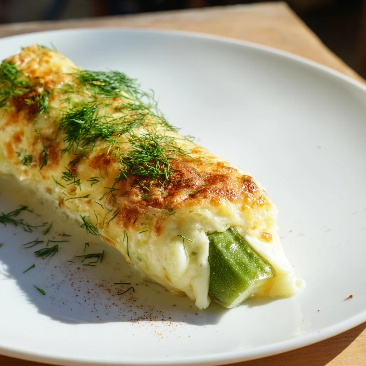 Golden, melty Melted Cheese Pickle Rolls with crispy edges, ready to eat alongside a spicy mustard.