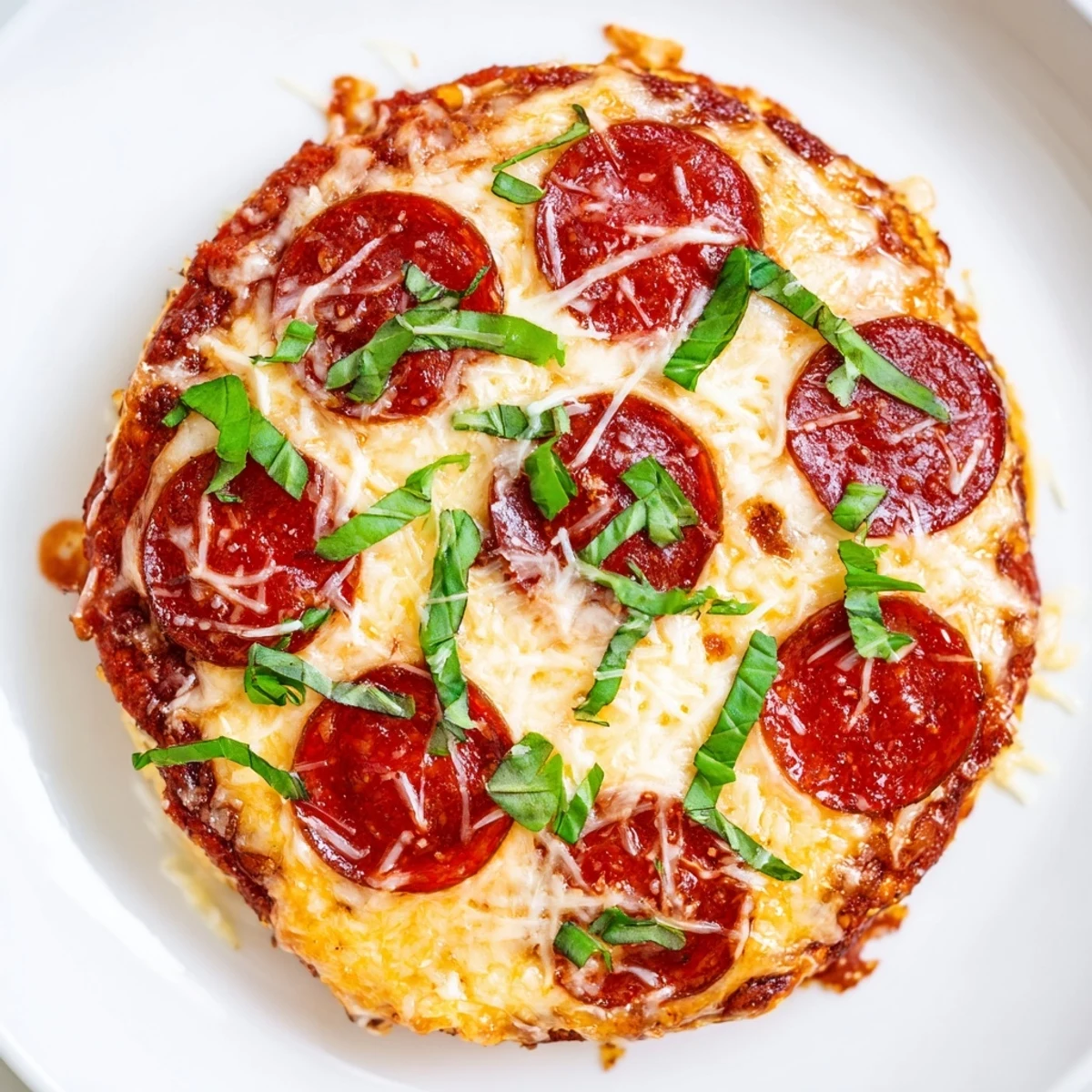 Golden, bubbly ground beef pizza base topped with melted mozzarella and sizzling pepperoni.