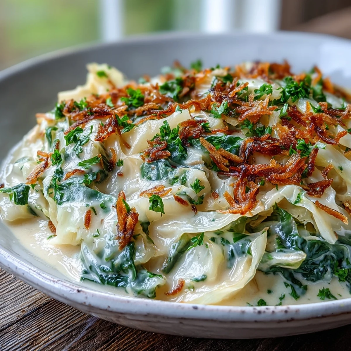 Coconut Braised Cabbage