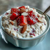Strawberry Vanilla Overnight Oats