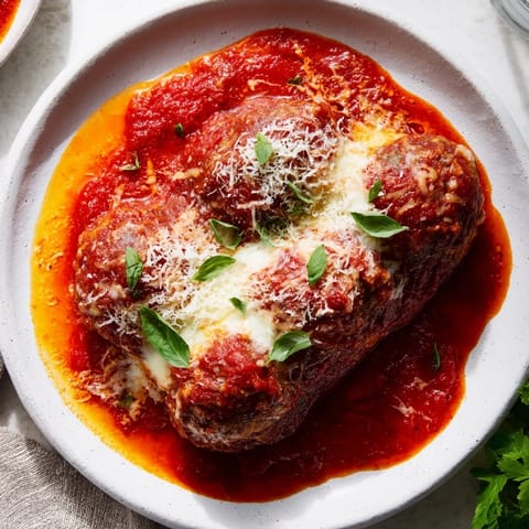 Meatball Marinara Sub Sandwiches: a close-up shows melted cheese and savory meatballs inside toasted bread.