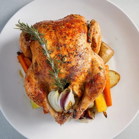 Roast Chicken Rosemary Garlic