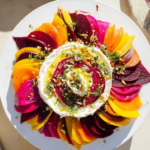 Radial Symmetry Sunburst Salad