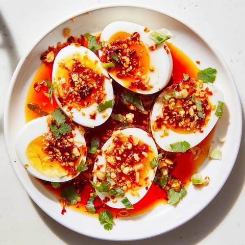 Chili Oil Eggs Bold Flavors