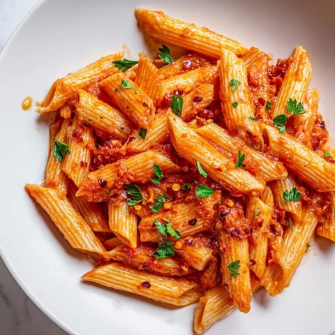 Penne allarrabbiata spicy pasta