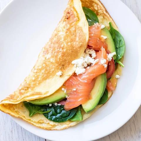 Blender Egg Crepe Wrap