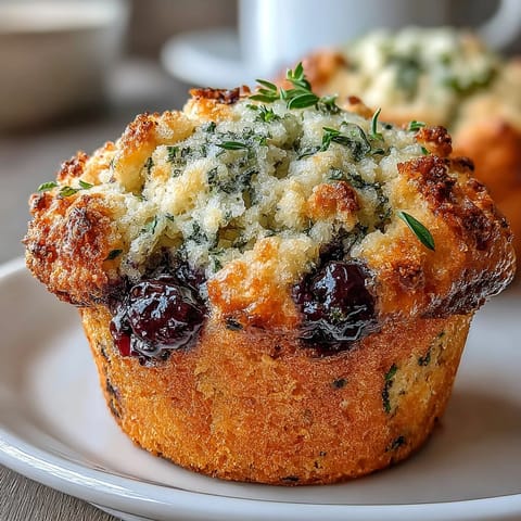 Vegan Blueberry Lemon Muffins