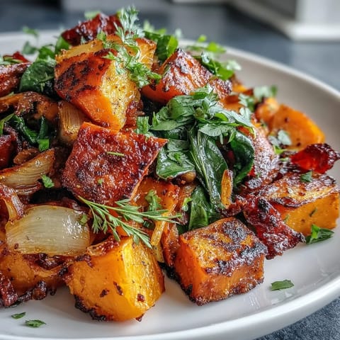 Sweet Potato Orange Hash