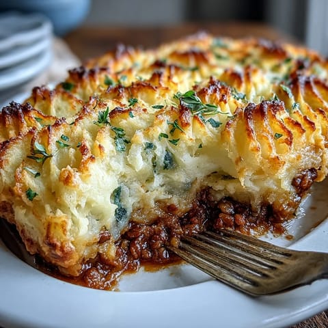 Vegetarian Shepherds Pie Lentils