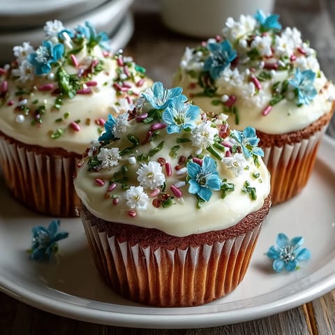 Baby in Bloom Cupcakes