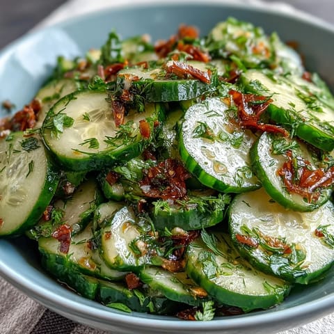 Cucumber Radish Dill Salad