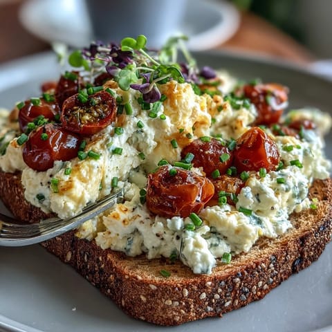 High-protein scrambled eggs with cottage cheese, perfectly creamy and ready in minutes.