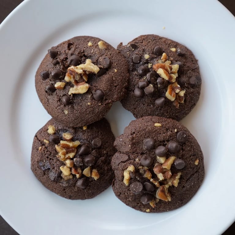 Warm, gooey classic chocolate chip cookies with a delightful buttery aroma and perfect crumbles.