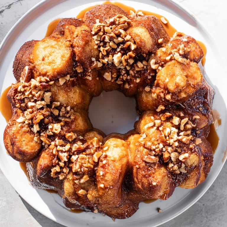 Warm and gooey Cinnamon Roll Monkey Bread, a sweet, shareable breakfast or dessert you'll love.