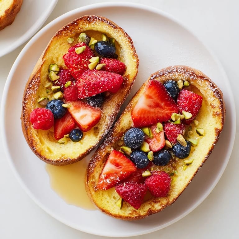 Enjoy warm Custard Toast, featuring a creamy, homemade custard nestled in toasted bread.