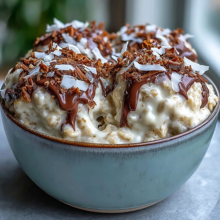 Wholesome no-bake peanut butter oat bites, perfect for quick snacks.