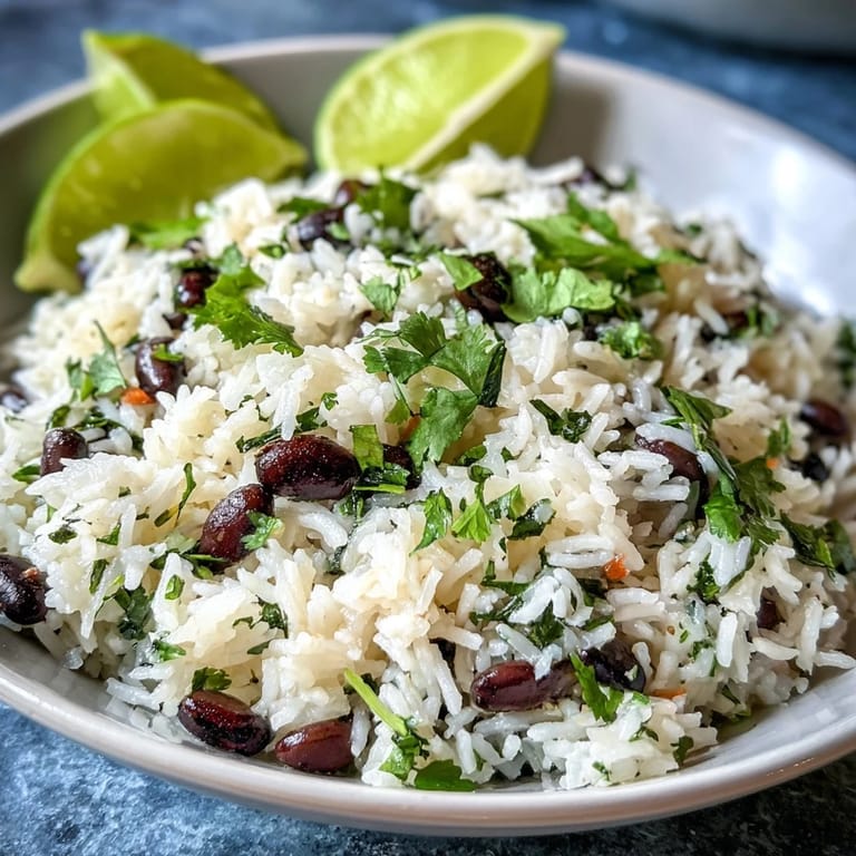 Enjoy this easy Coconut Lime Rice dish, perfect side with zesty lime flavor.